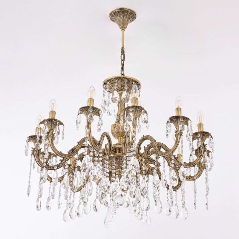 Подвесная люстра Bohemia Ivele Crystal AL7901 AL79101/12/300 A FP