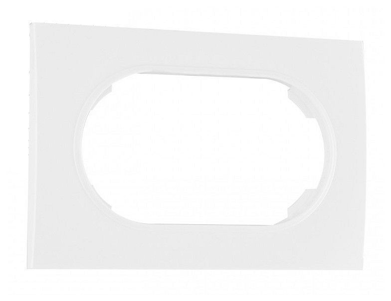 Рамка для двойной розетки Arte Milano am-502.04 502.04-double.white