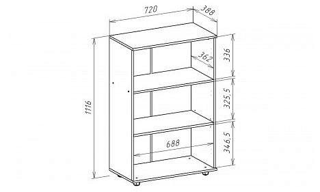 Тумба МФ Jazz С932 С-932СБ
