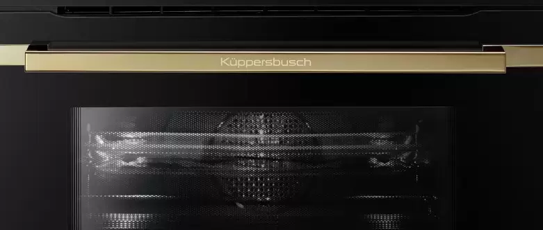 Компактный духовой шкаф с микроволнами Kuppersbusch CBM 6350.0 S4 Gold