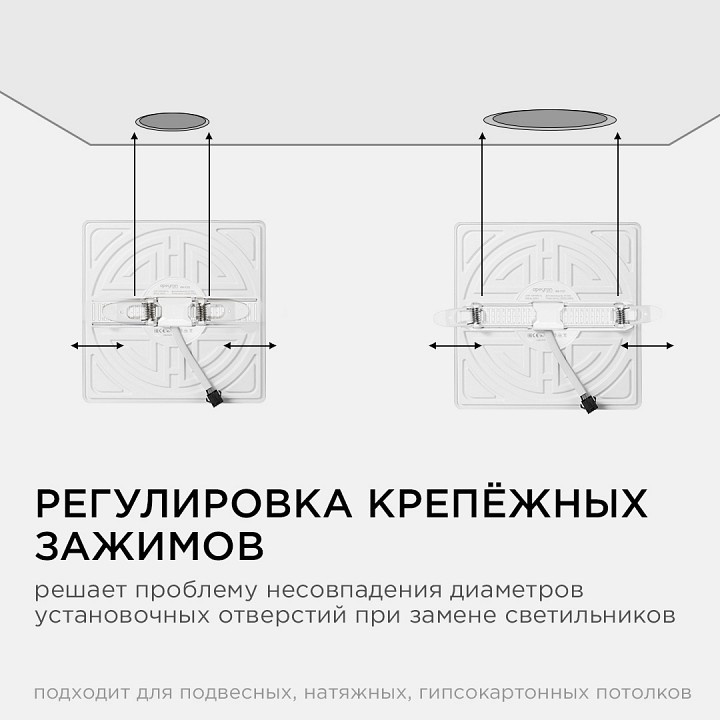 Встраиваемый светильник Apeyron Electrics  06-131