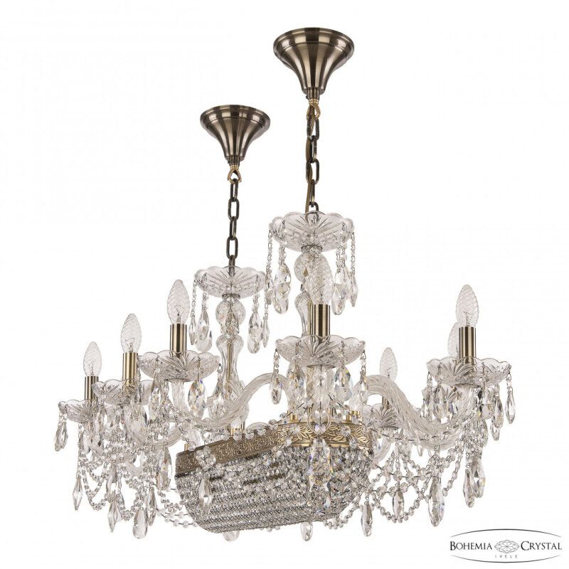 Подвесная люстра Bohemia Ivele Crystal 1453 1453/10/195/600 FP