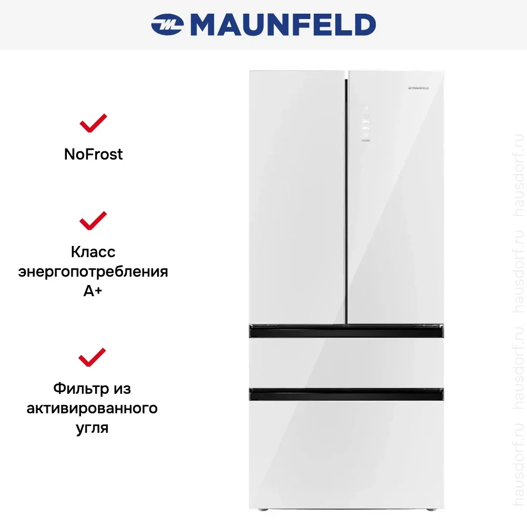 Холодильник Maunfeld MFF190NFDPW01