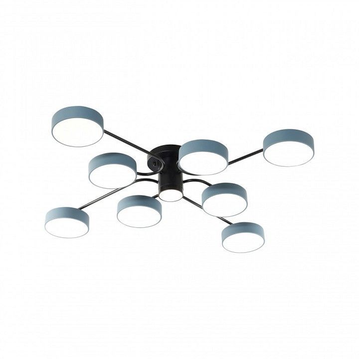 Потолочная люстра Arte Milano Ferrara 253039/8+1 Bk/Gr