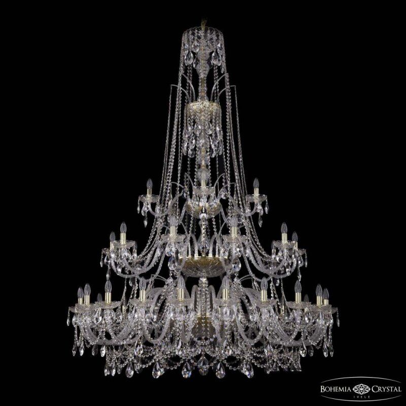 Подвесная люстра Bohemia Ivele Crystal 1411 1411/20+10+5/530/XL-202/3d G
