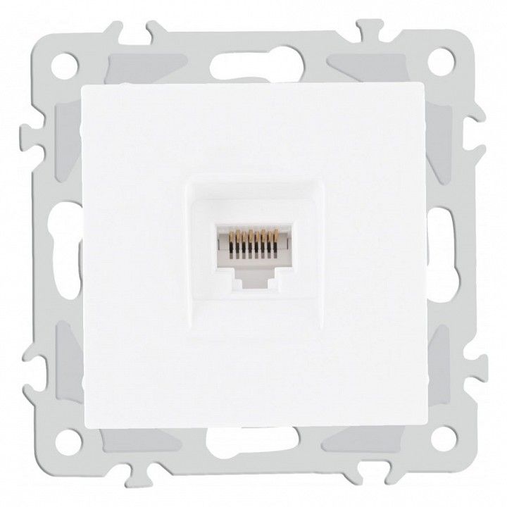 Розетка Ethernet RJ-45 без рамки Arte Milano am-206 206.45-1.white