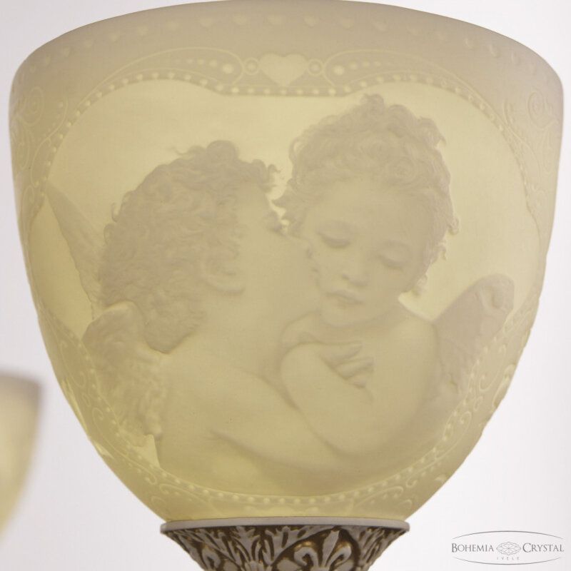 Подвесная люстра Bohemia Ivele Crystal AL7801 AL78101P/8/250 WMG P1 U Angel