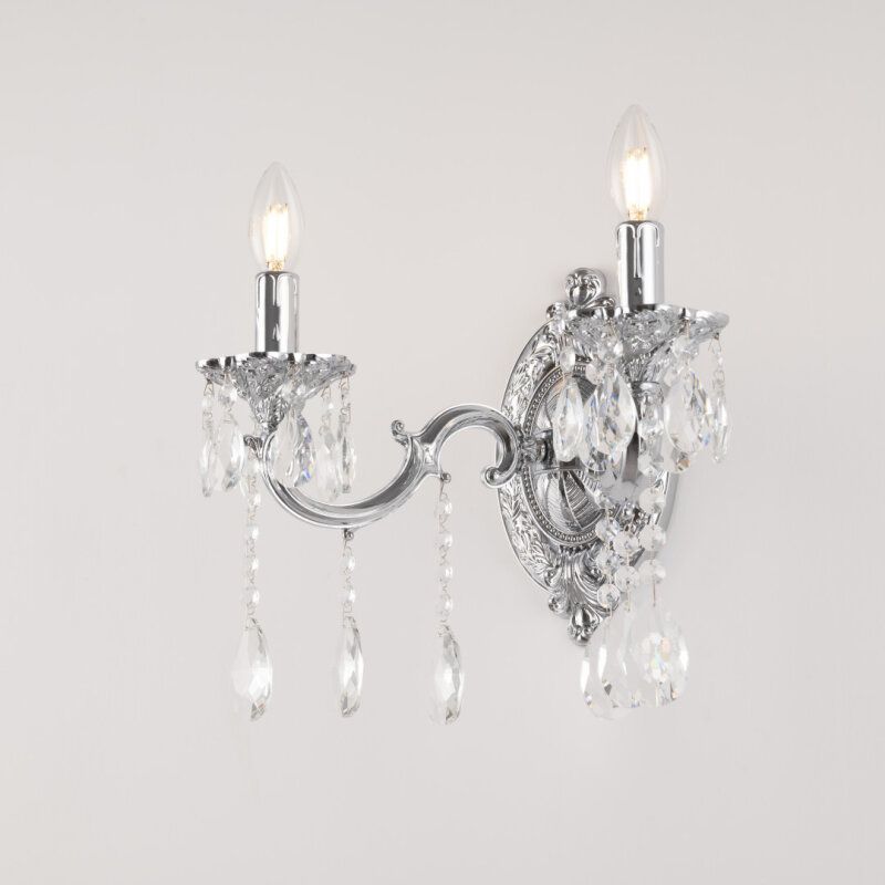 Бра Bohemia Ivele Crystal AL7801 AL7801B10/2/175 A Ni