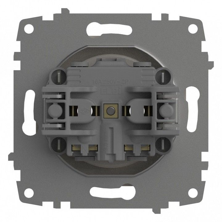 Розетка без заземления, без рамки Elbi Eleсtriс Zena Vega 609-010200-215