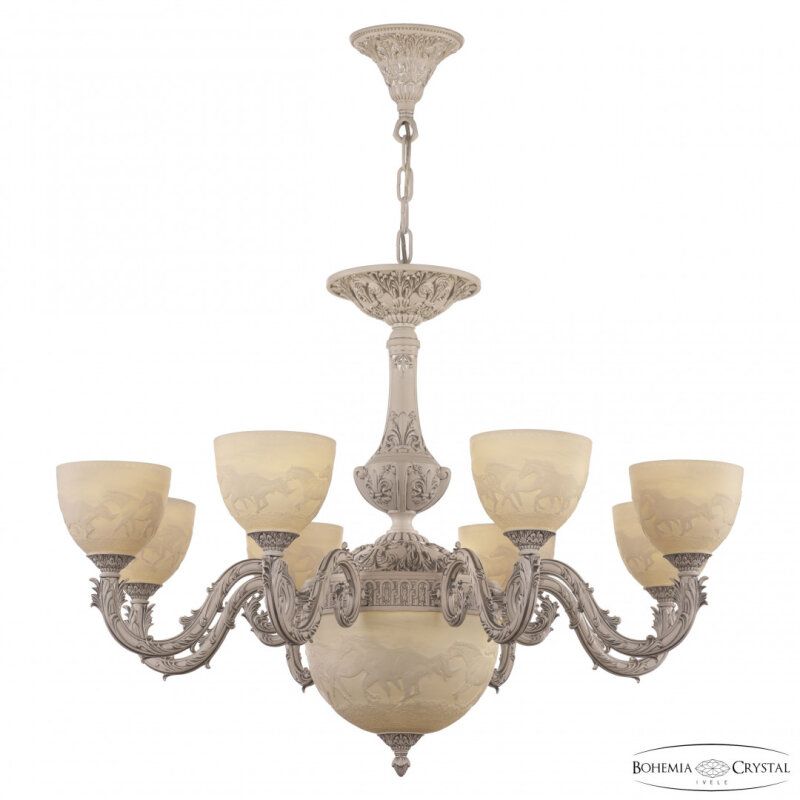 Подвесная люстра Bohemia Ivele Crystal AL7901 AL79101P/8/250 WMN P1 U Horse