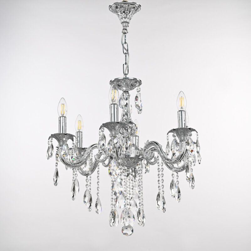 Подвесная люстра Bohemia Ivele Crystal AL7901 AL79101/6/175 B NW