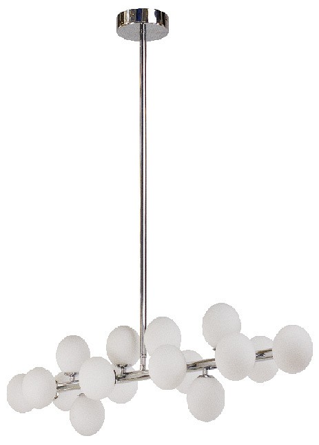 Люстра на штанге AM-Group AM486 AM486 CH L1000