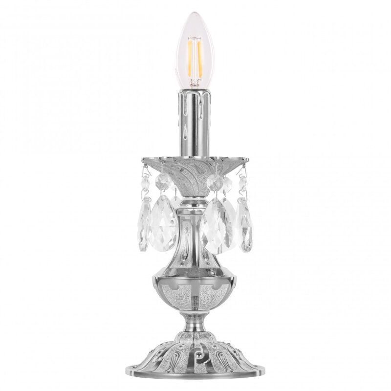 Настольная лампа декоративная Bohemia Ivele Crystal AL77 AL77200L/1-25 NW