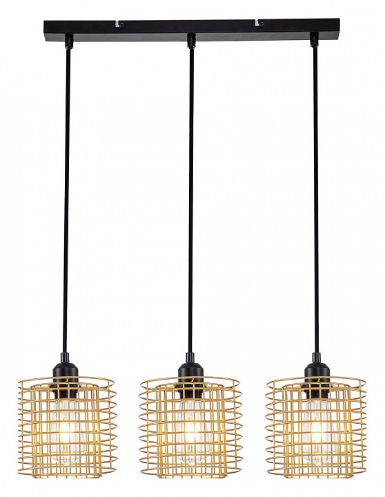Подвесной светильник Escada Grid 10190/3S Gold