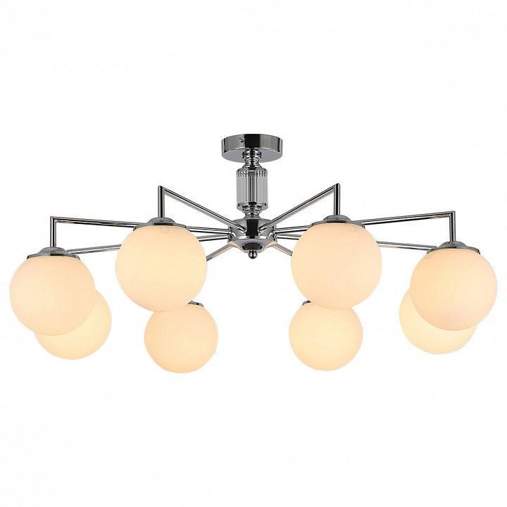 Люстра на штанге ILLUMICO IL0064 IL0064-8C-79 CR