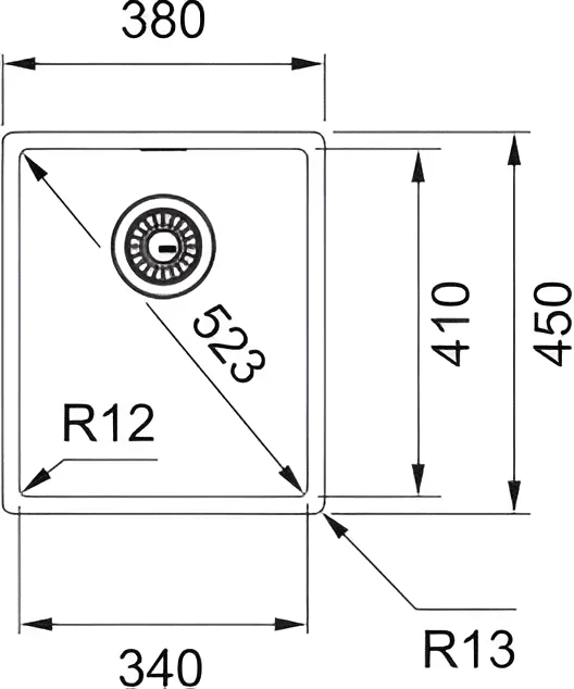 Мойка Franke BXX 210/110-34 нержавеющая сталь