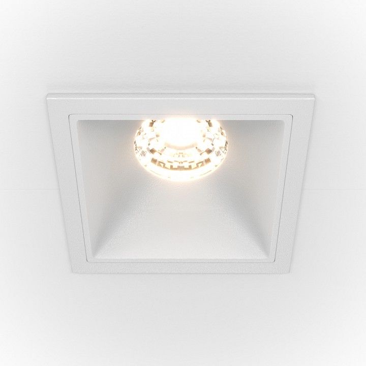Встраиваемый светильник Maytoni Technical Alfa DL043-01-10W4K-SQ-W