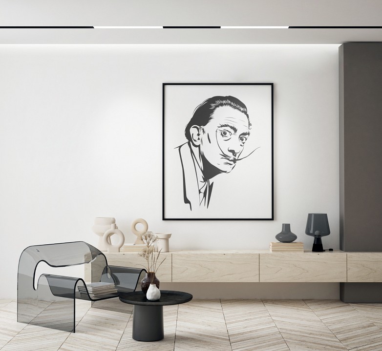 Накладной светильник Denkirs Smart DK8005-BK
