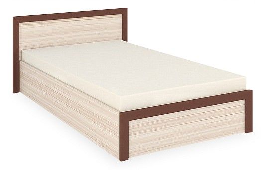 Кровать полутораспальная Нобиле Кр-120 Кровать полутораспальная Нобиле Кр-120