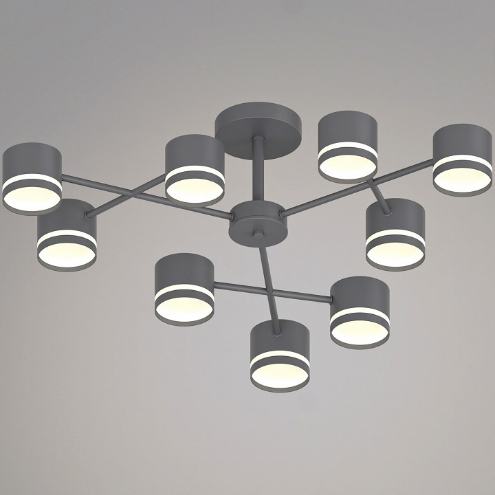Люстра на штанге Reluce 96730 96730-0.3-09 GX53 GREY