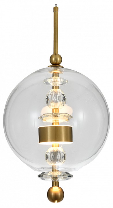 Подвесной светильник Indigo Illusione 11055/1P Clear