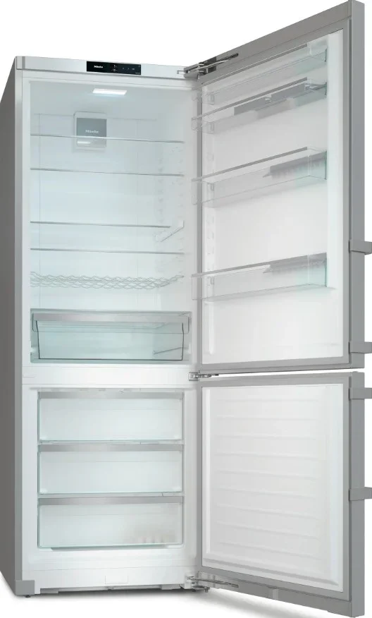 Холодильник Miele KFN 4796 CD EL со сломанной полкой внутри