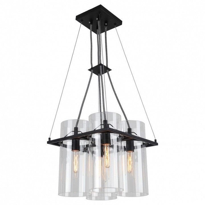 Подвесная люстра Arte Lamp Piatto A8586SP-4BK