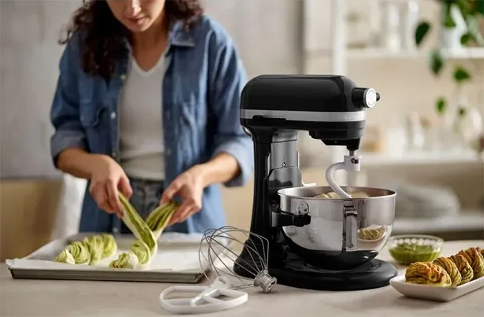 Миксер профессиональный KitchenAid Heavy Duty 5KSM55SXXEOB