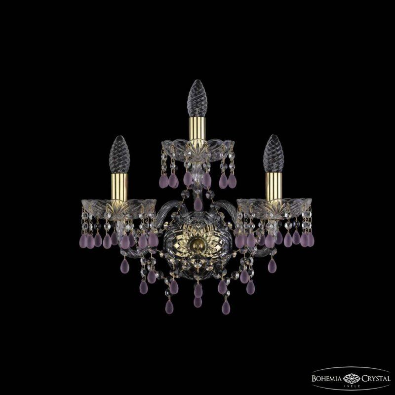 Бра Bohemia Ivele Crystal 1410 1410B/2+1/160/XL G V7010