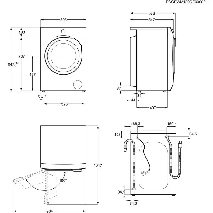 Стиральная машина Electrolux EW6F3R28WU