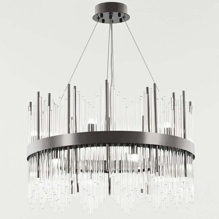 Подвесная люстра Arte Milano Бари 430110.600.12.G9.A2 BK