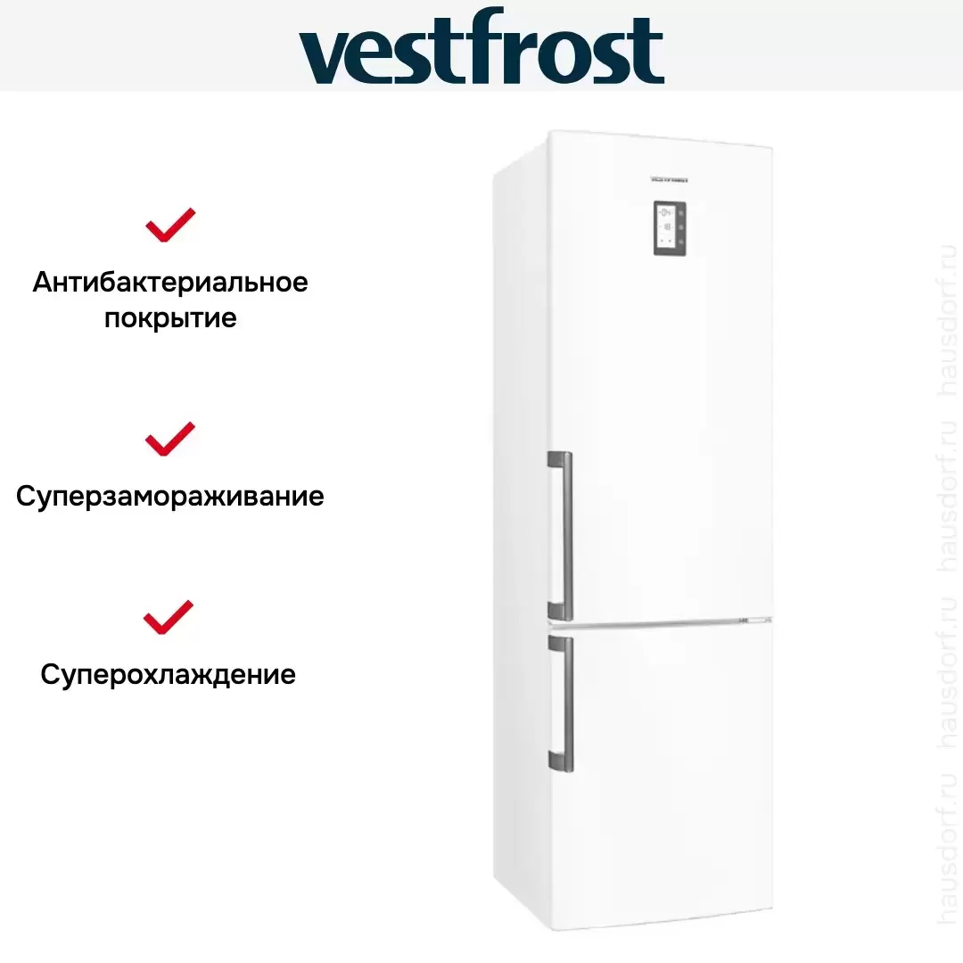 Двухкамерный холодильник Vestfrost VF3863W