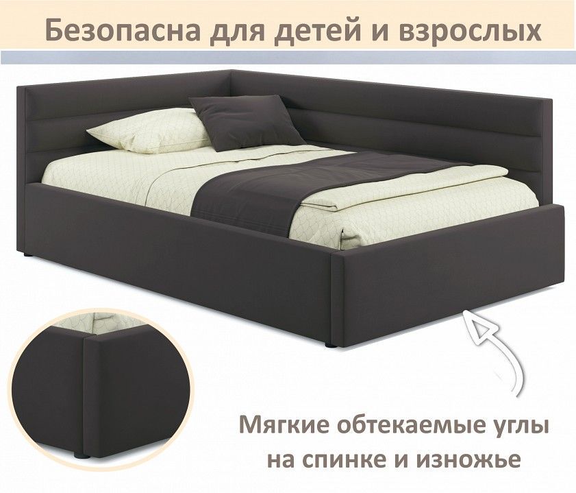 Кровать односпальная Aura 900