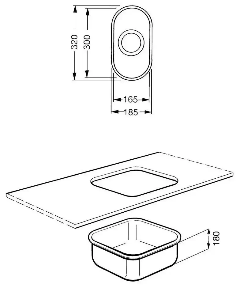 Мойка Smeg UM16