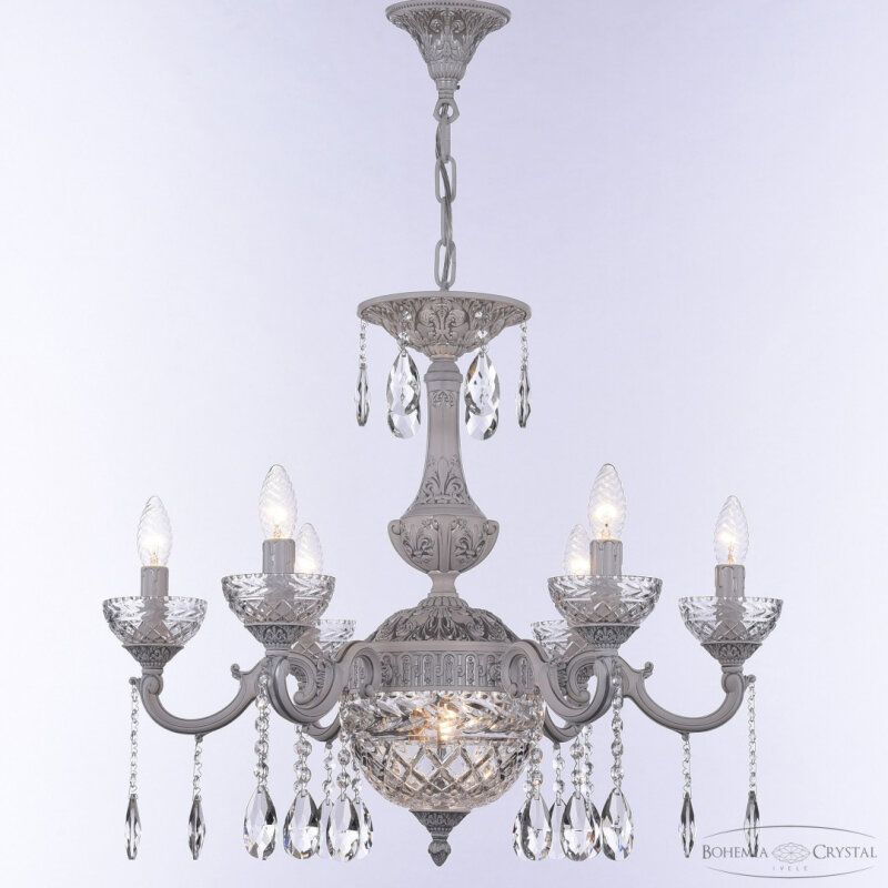 Подвесная люстра Bohemia Ivele Crystal AL7801 AL78101P/6/175 A WMN P Clear/M-1F