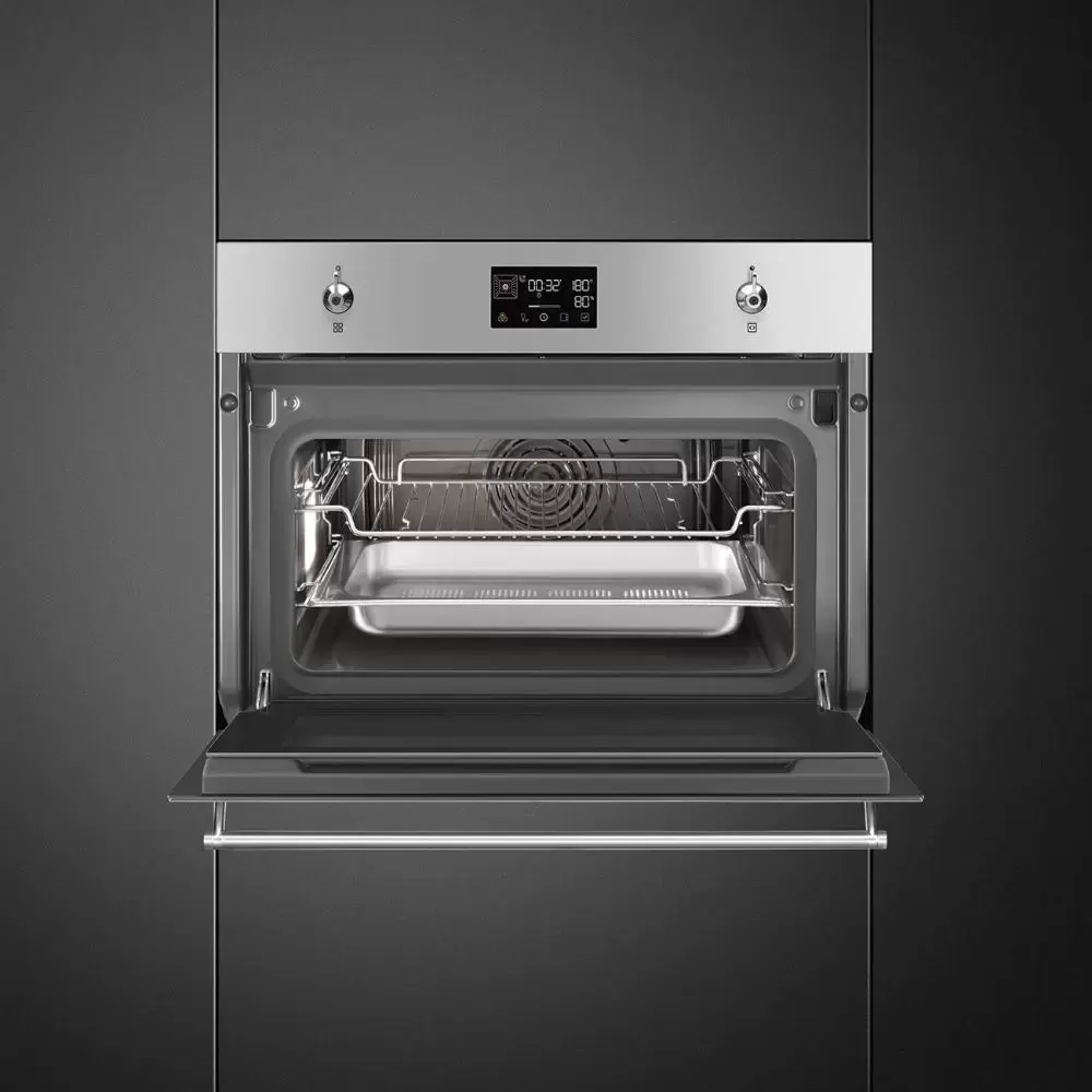 Духовой шкаф с паром Smeg SO4302S3X
