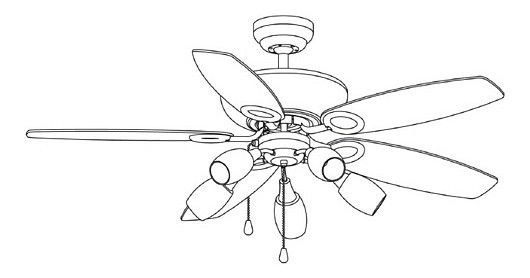 Светильник с вентилятором Globo Jerry 337