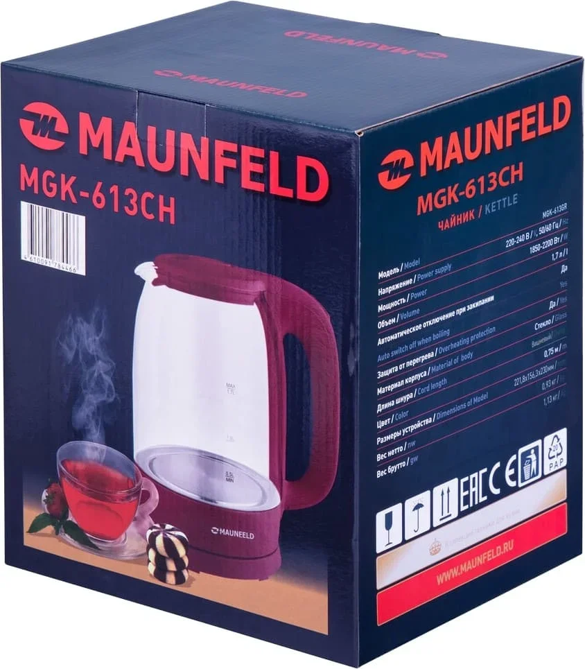 Чайник Maunfeld MGK-613CH