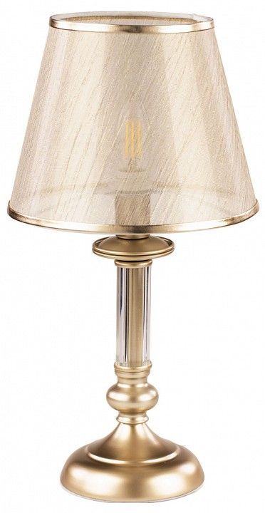 Настольная лампа декоративная Freya Ксения FR2539TL-01G