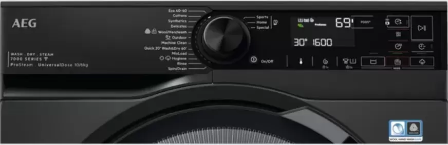 Стирально-сушильная машина AEG LWR73166OE