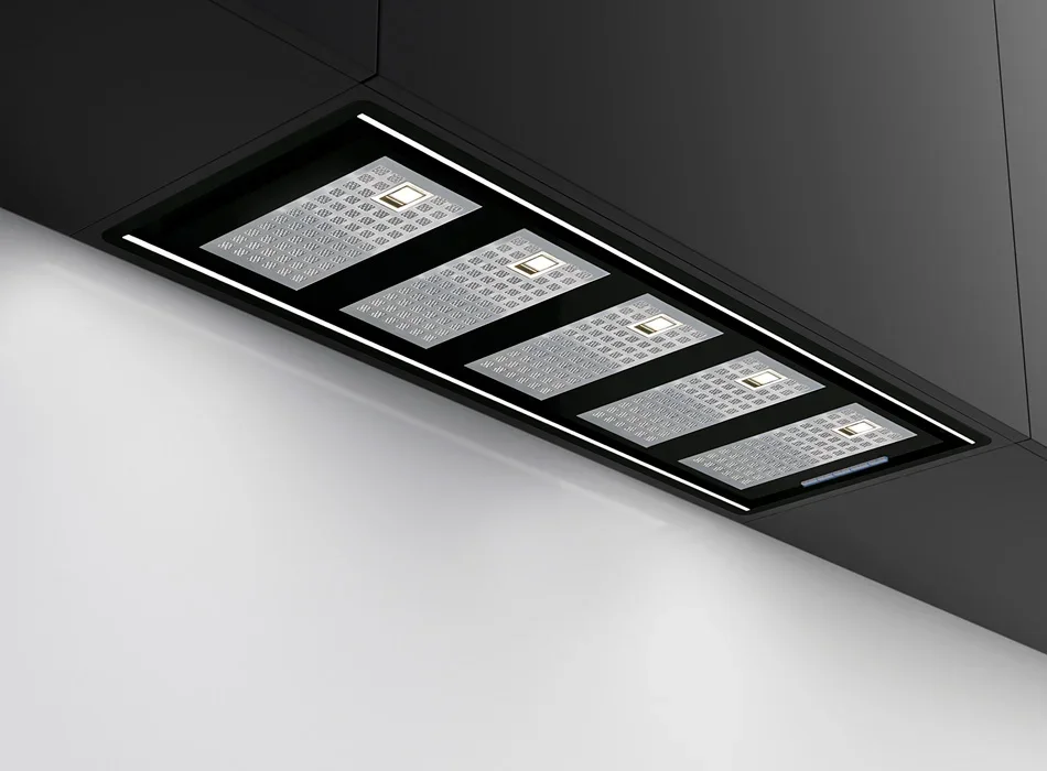 Встраиваемая вытяжка Pando GTI/510 NEGRO V.1050 ECO SEC PLUS