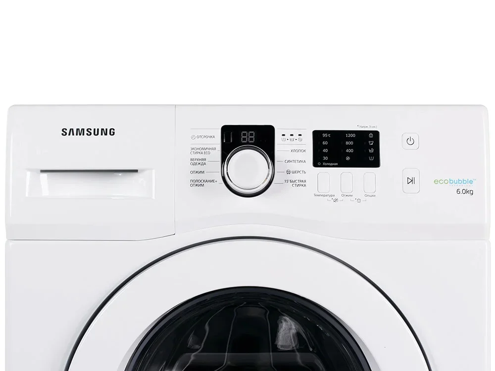 Стиральная машина Samsung WF 60 F1R0E2W/DLP