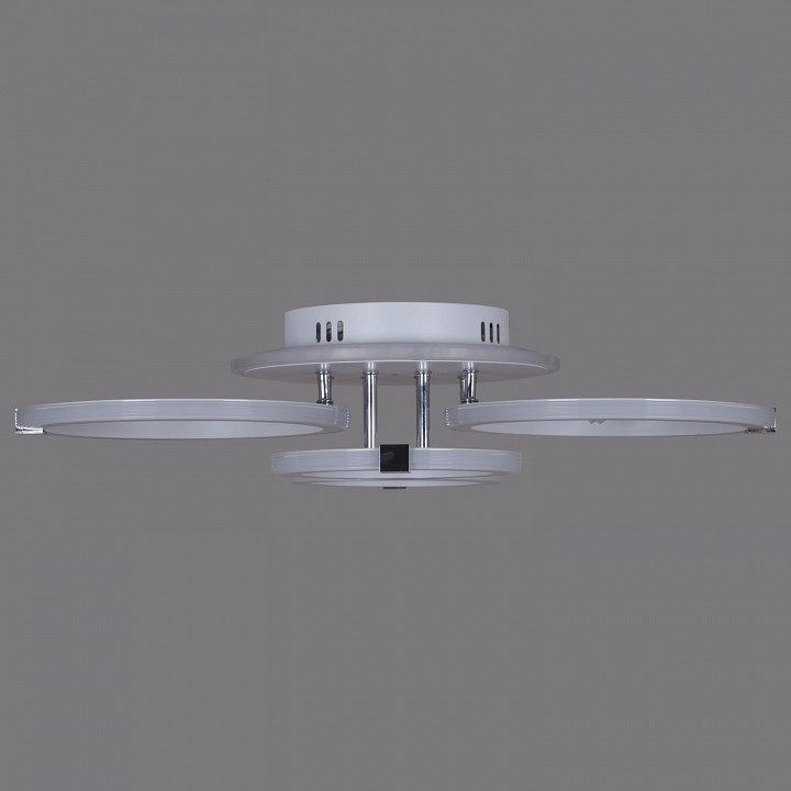 Потолочная люстра Reluce 06319 06319-3.3-04 WH+CR (RGB)