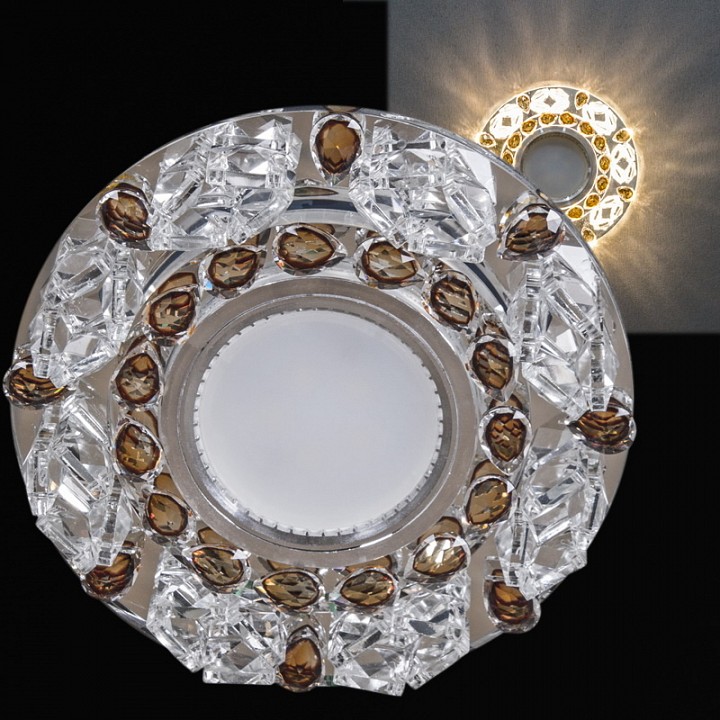 Встраиваемый светильник Reluce  22093-9.0-001PL MR16+LED3W CL+GR