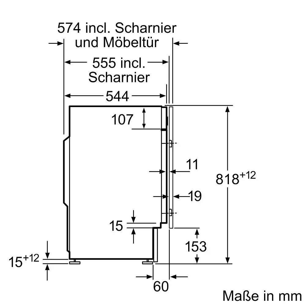 Встраиваемая стиральная машина Siemens WI14W443