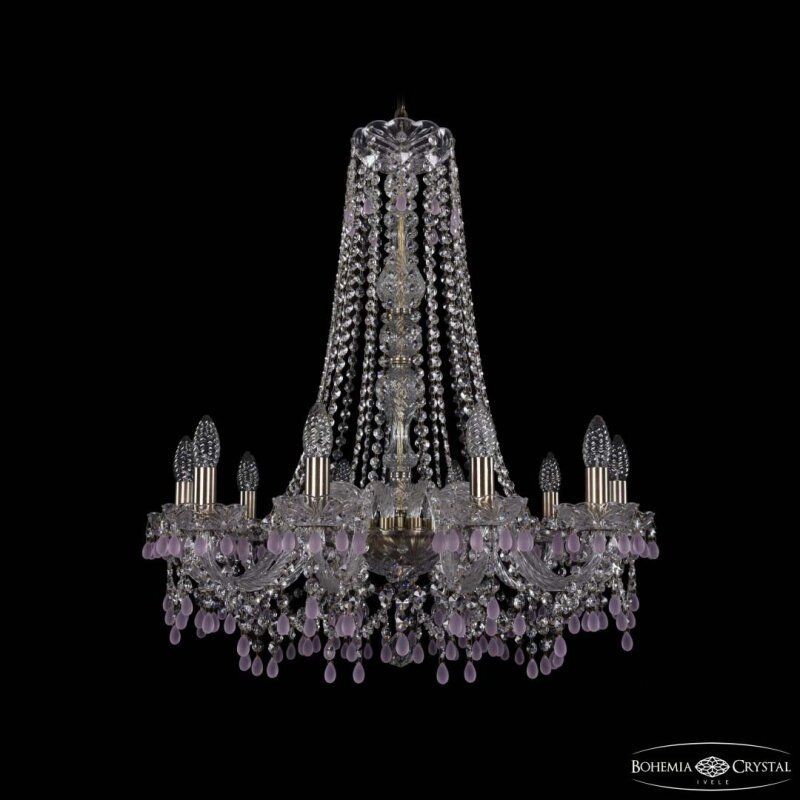 Подвесная люстра Bohemia Ivele Crystal 1410 1410/10/240/h-74 Pa V7010