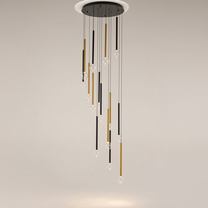 Подвесная люстра Maytoni Bubble dream MOD383PL-L40BBS3K