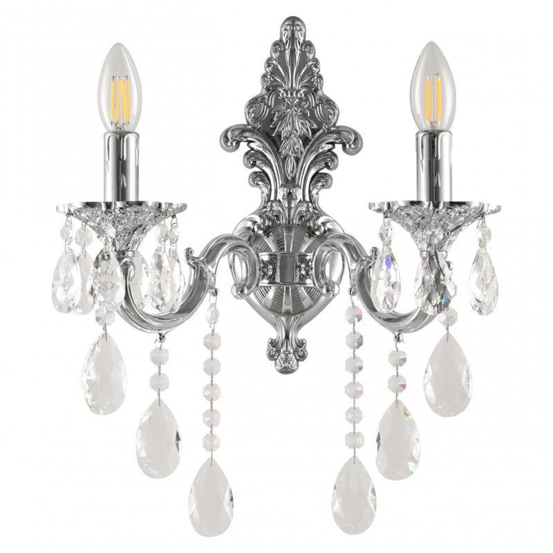 Бра Bohemia Ivele Crystal AL7801 AL7801B14/2/175 B Ni