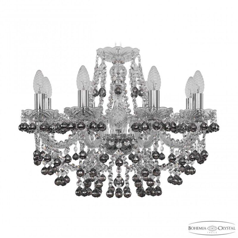 Подвесная люстра Bohemia Ivele Crystal 1409 1409/8/195 Ni K731