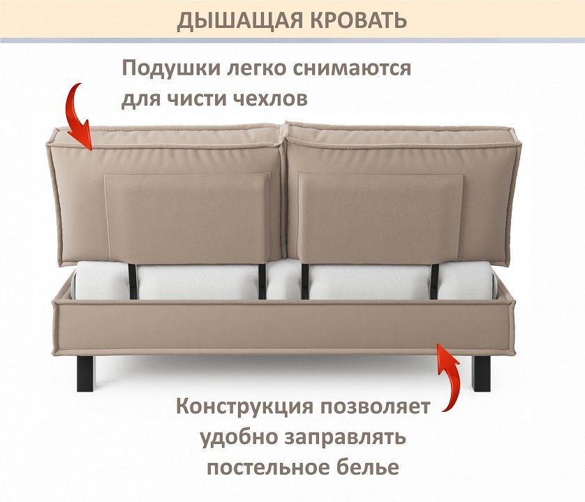 Кровать двуспальная Bali 1600